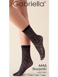 AMA mintás bokafix  8946