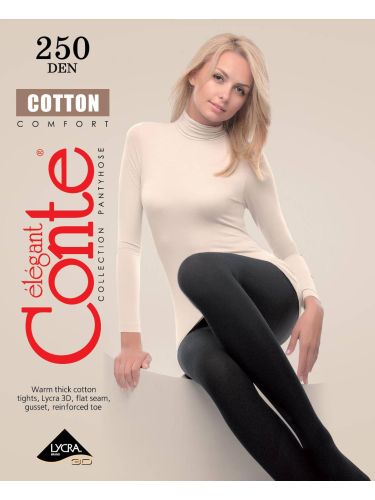 Conte Cotton 250den pamut harisnyanadrág XL CTH616PS