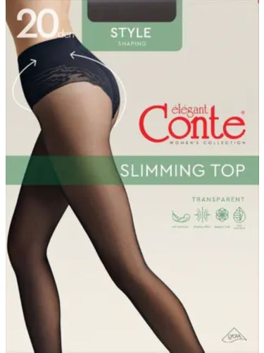 Conte STYLE Slimming Top 20den harisnyanadrág nero 2 CTH873-5202