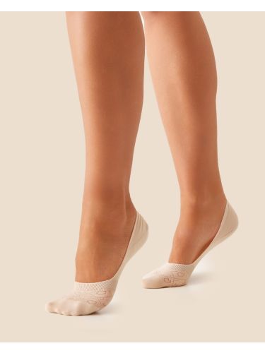Pamut sneaker áttört szívecske mintás, szilikonnal Pamut sneaker áttört szívecske mintás, szilikonnal 8953