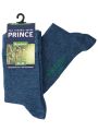 PRINCE Bamboo férfi zokni fekete 44-46