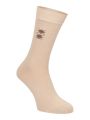 PRINCE Casual rombusz mintás férfi zokni bézs/barna 41-43
