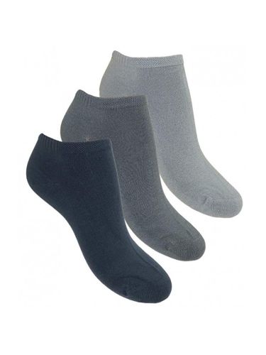 RS bambusz titokzokni 3pár/csomag szürke/kék/fekete 35-38 RS43024/sz-k-f35