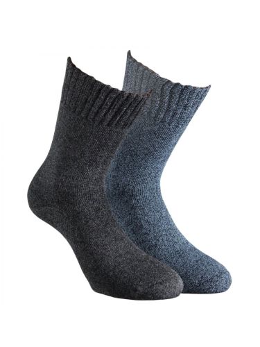 RS Férfi pamut thermo zokni 2pár/csomag v.szürke/s.szürke 43-46 RS Férfi pamut thermo zokni 2pár/csomag v.szürke/s.szürke 43-46 RS33350/szürke43