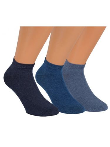 RS férfi pamut titokzokni 3pár/csomag  RS35233