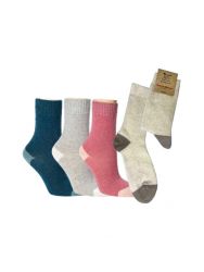 RS színes női kasmír-merino gyapjú zokni 1 pár RS13362