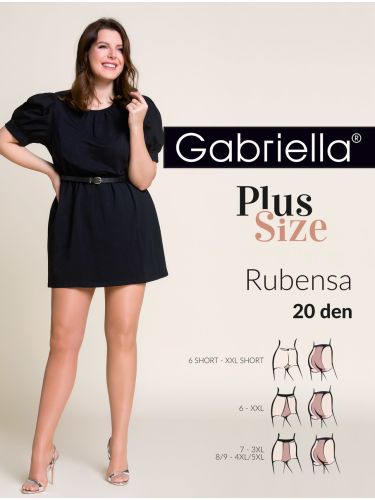 Rubensa PLUS SIZE 20den harisnyanadrág 8071