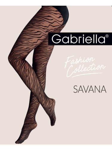Savana zebramintás harisnyanadrág 20den 8329