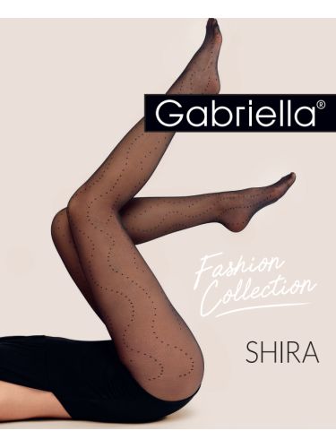 Shira hullámvonalban apró pöttyös harisnyanadrág 20den 8332