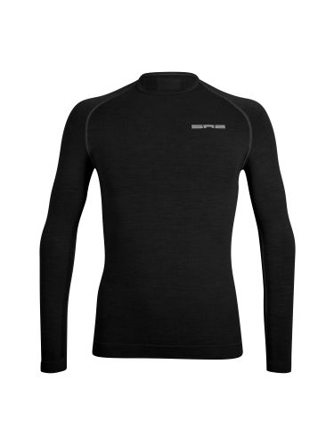 SPRING Merino gyapjú, unisex hosszú ujjú aláöltözet nero L SPRING Merino gyapjú, unisex hosszú ujjú aláöltözet nero L SP109-5204