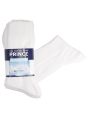 PRINCE Anti-bacterial 100% pamut női zokni 3pár/csomag fehér 36-37