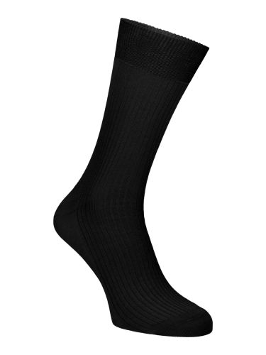 PRINCE Classic vastagított 100% pamut férfi zokni fekete 40-41 2002-1540