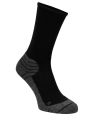 SPRING Diabetic ezüst tartalmú technikai zokni black 39-41